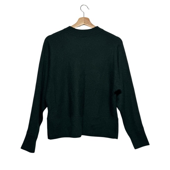 NWT WHISTLES Dark Green Dolman Cashmere Knit Sweater XS - Picture 9 of 11